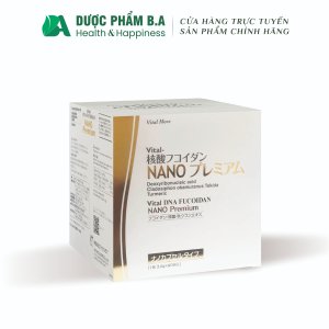 Bột Uống Vital DNA Fucoidan Nano Premium, Hộp 90 Gói Bột Uống Vital DNA Fucoidan Nano Premium, Hộp 90 Gói